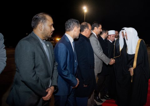 رابطہ عالم اسلامی اپنے مشن اور مقاصد کی تکمیل میں: سیکرٹری جنرل عزت مآب شیخ ڈاکٹر محمد العیسی البانیہ کے دار الحکومت تیرانا پہنچے