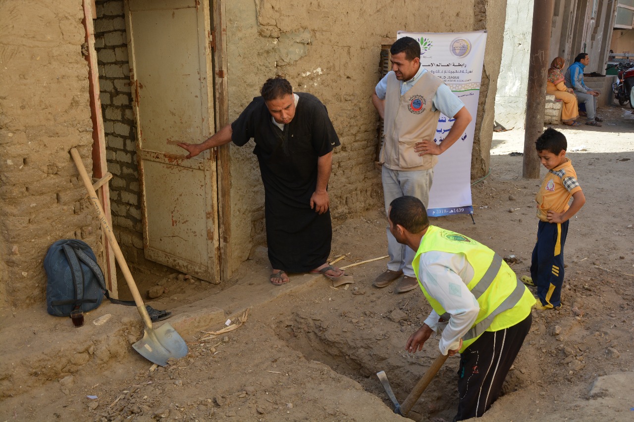 مشروعات إغاثية وتنموية في مصر2