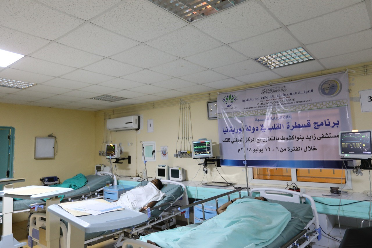 مرضى جاهزون للجراحة بعد إجراء الفحوصات الطبية.