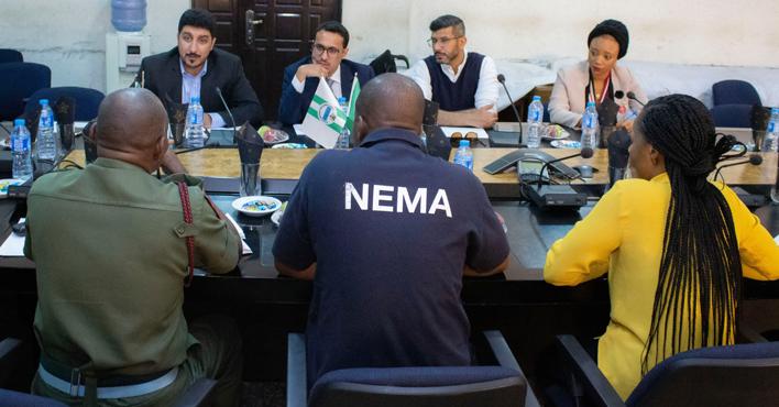 فريق مركز الملك سلمان للإغاثة يزور وكالة إدارة الطوارئ النيجيرية