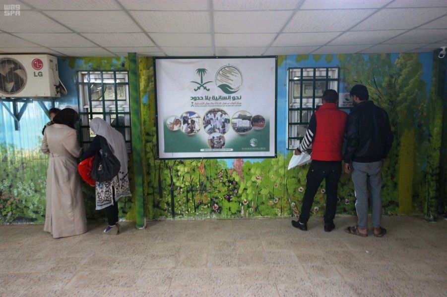 عيادات مركز الملك سلمان للإغاثة تقدم 3,503 وصفة طبية للاجئين السوريين في مخيم الزعتري خلال الأسبوع الرابع من شهر يناير