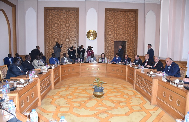 وزير الخارجية المصري يؤكد دعم بلاده للسلام والاستقرار في جنوب السودان
