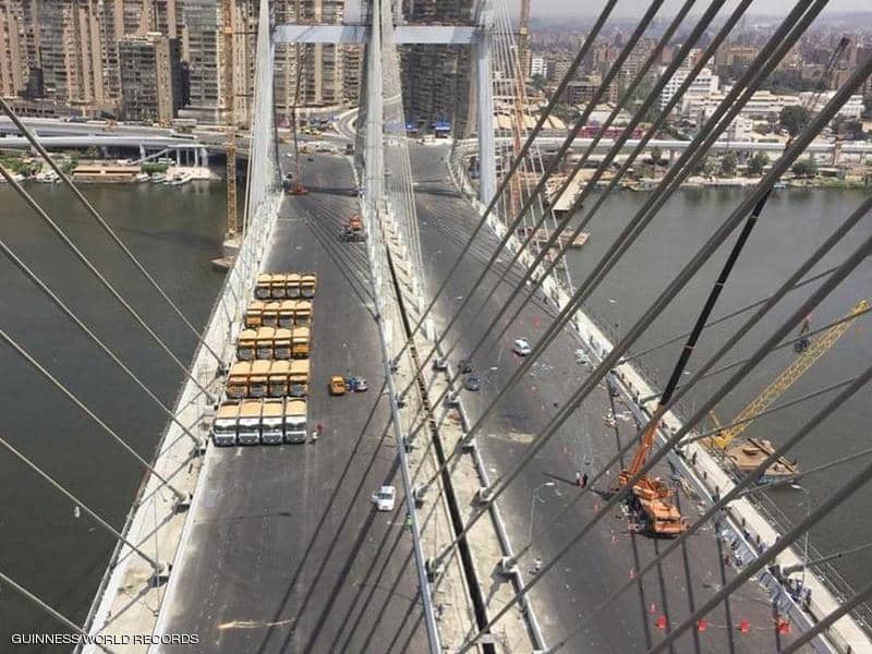 "غينيس" تعلنها رسميا.. مصر تمتلك أعرض جسر معلق في العالم