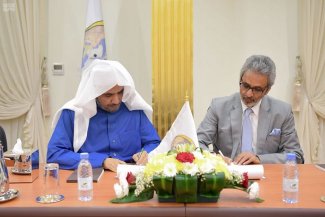 رابطة العالم الإسلامي توقع اتفاقية مع مجلس عالمي لتنظيم مؤتمر دولي في الأمم المتحدة