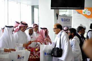 وصول أكثر من 700 ألف حاج إلى السعودية 