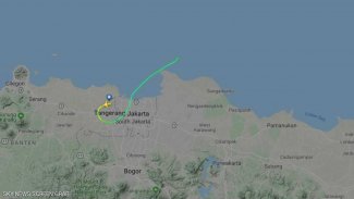 تحطم طائرة ركاب إندونيسية تقل 188 شخصا