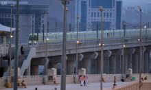 "قطار المشاعر" الوسيلة الأحدث في منظومة نقل الحجاج