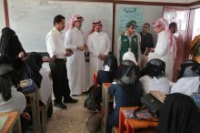 مركز الملك سلمان للإغاثة يسلّم مكتب التربية والتعليم بالجوف الدفعة الأولى من المستلزمات المدرسية