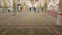 أفضل أنواع السجاد في العالم للمسجد النبوي الشريف