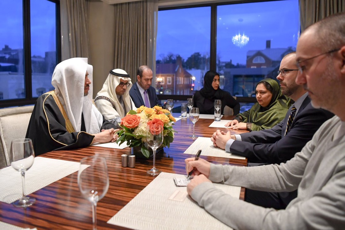 SG meets in Washington with Mr. Douglas Budget, Senior Advisor on terrorism&violence combat, State Dept, Special advisor on freedom& advisor to freedom policy
