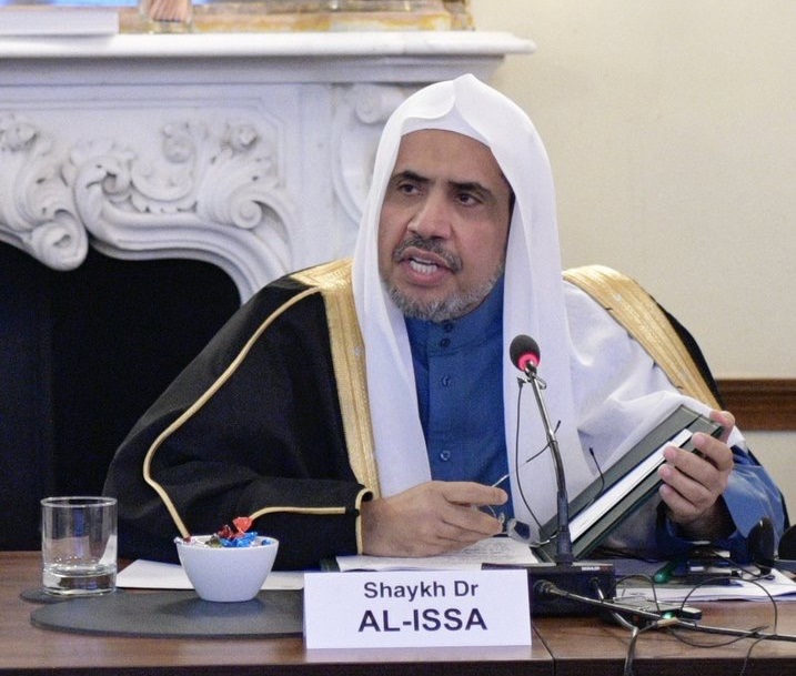 ڈاکٹر #محمد_العیسی ویلٹن پارک فورم برطانیہ میں"جامع شہریت"کے موضوع پراظہارخیال کرتے ہوئے