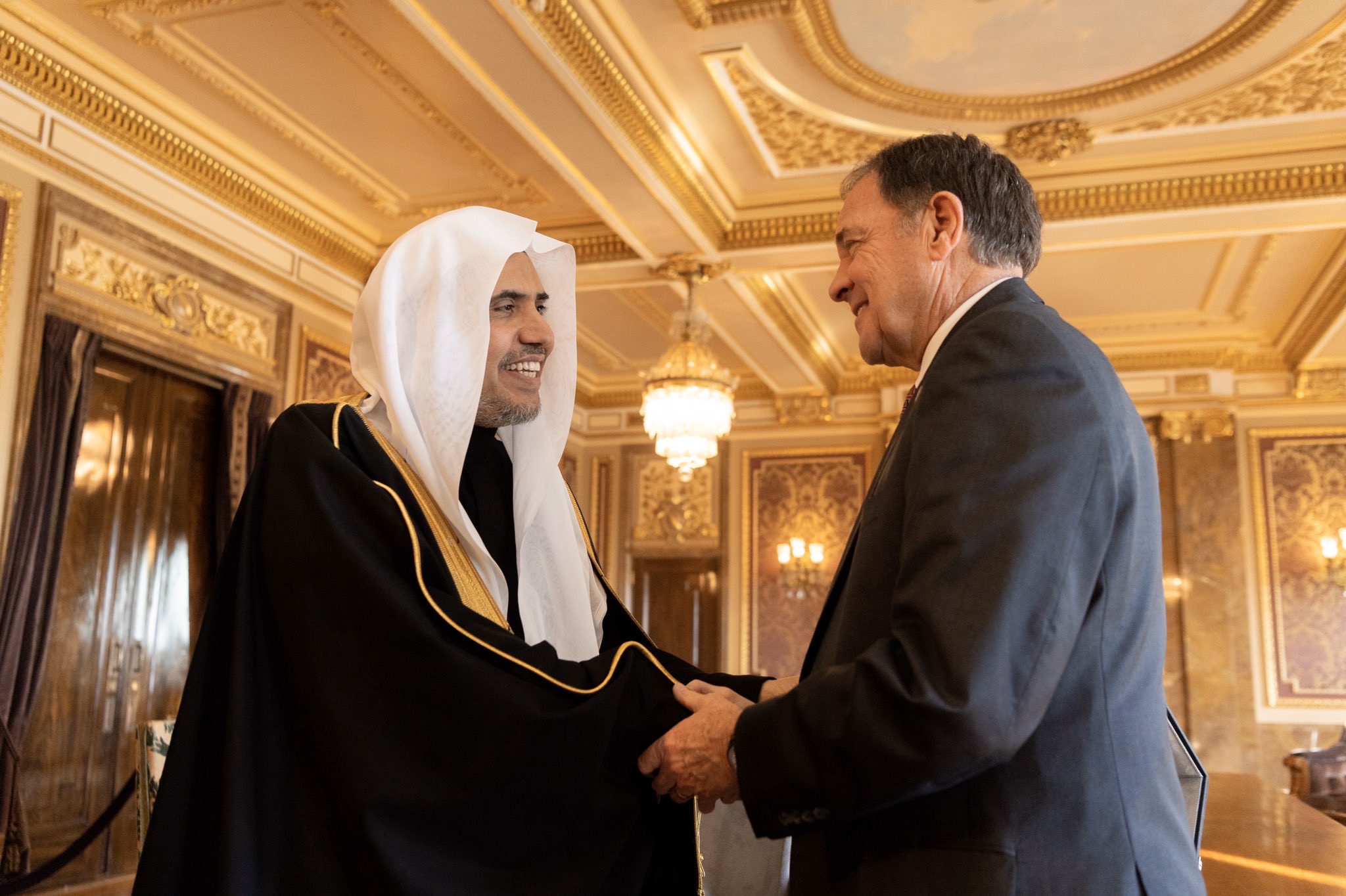 عزت مآب شیخ ڈاکٹر ⁧‫محمد العیسی‬⁩ نے امریکی ریاست یوٹاہ کی طرف سے باضابطہ دعوت قبول کی