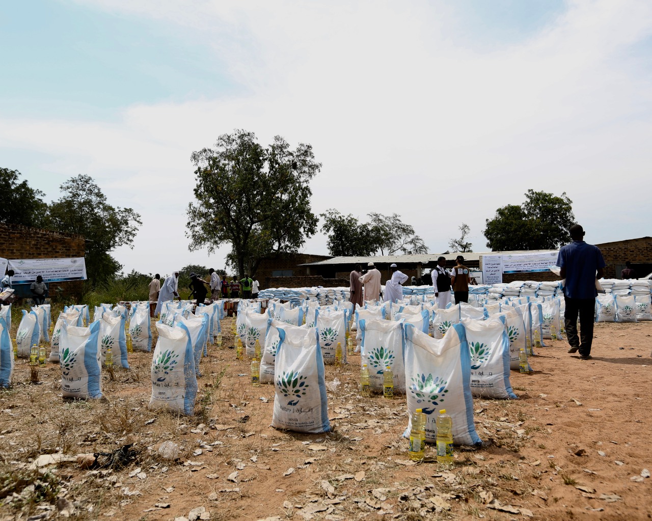 MWL concludes urgent relief campaign aimed at distributing food baskets to about 40,000 of refugees of Central Africa