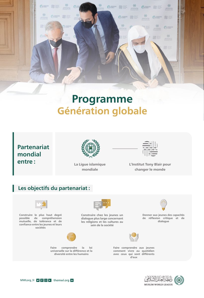 Les objectifs du programme «La génération mondiale» qui profite à plus de 100 000 jeunes à travers le monde