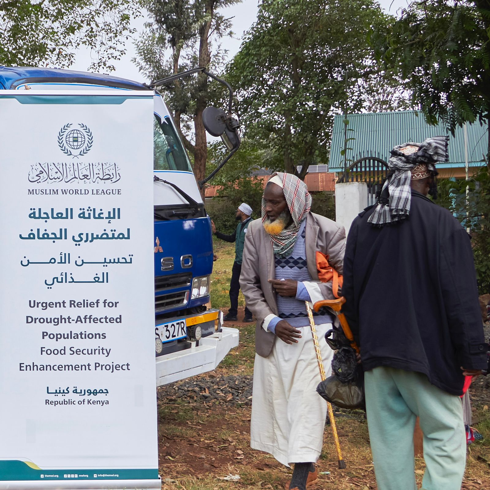 Liga Muslim Dunia melaksanakan program bantuan darurat untuk menolong para korban kekeringan di Republik Kenya