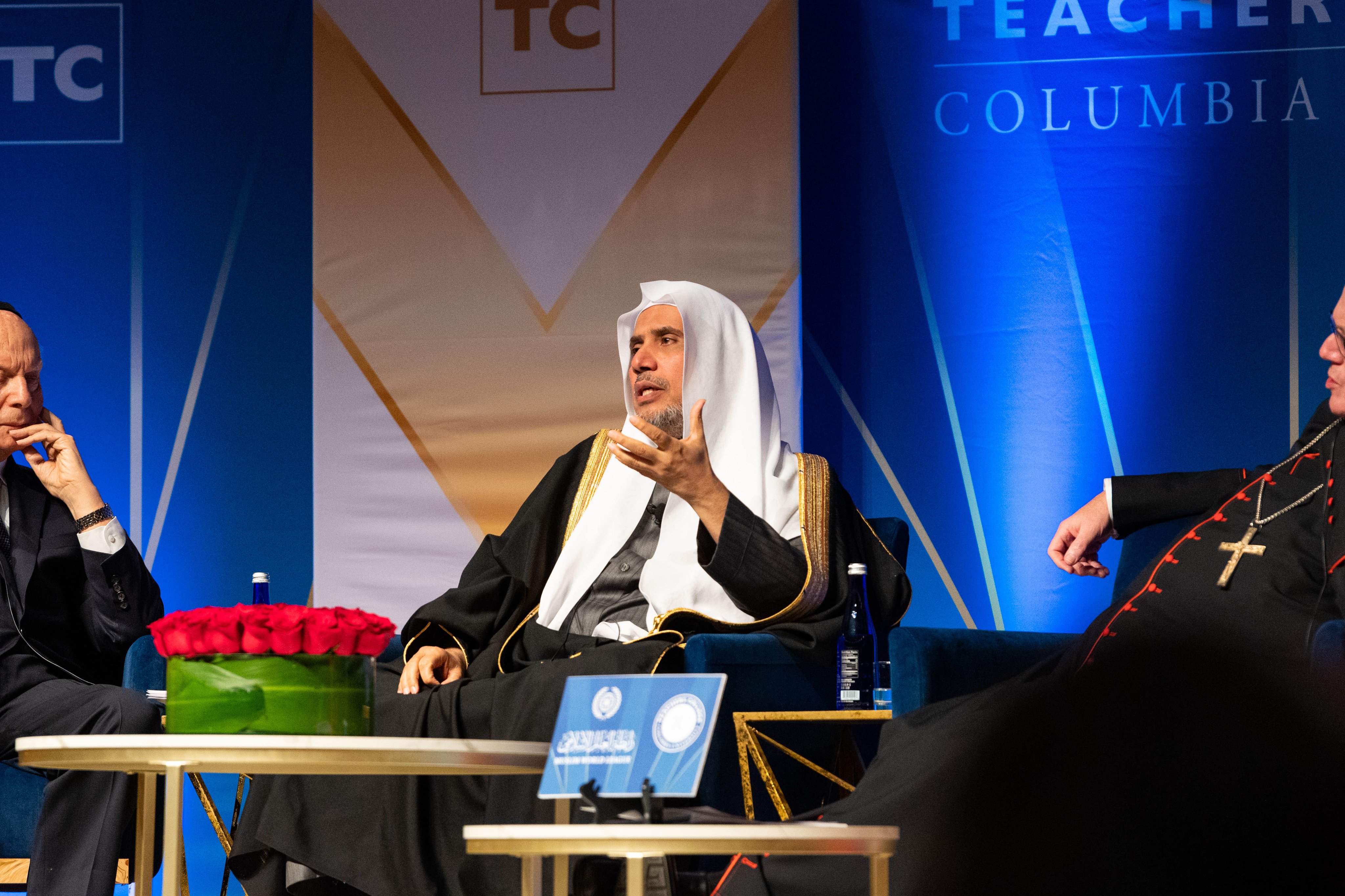 جامعہ کولمبیا نیویارک کی جانب سے سیکرٹری جنرل شیخ ڈاکٹر محمد العیسی کے لئے نفرت کے خاتمے کے موضوع پر عالمی سمپوزیم  کی میزبانی