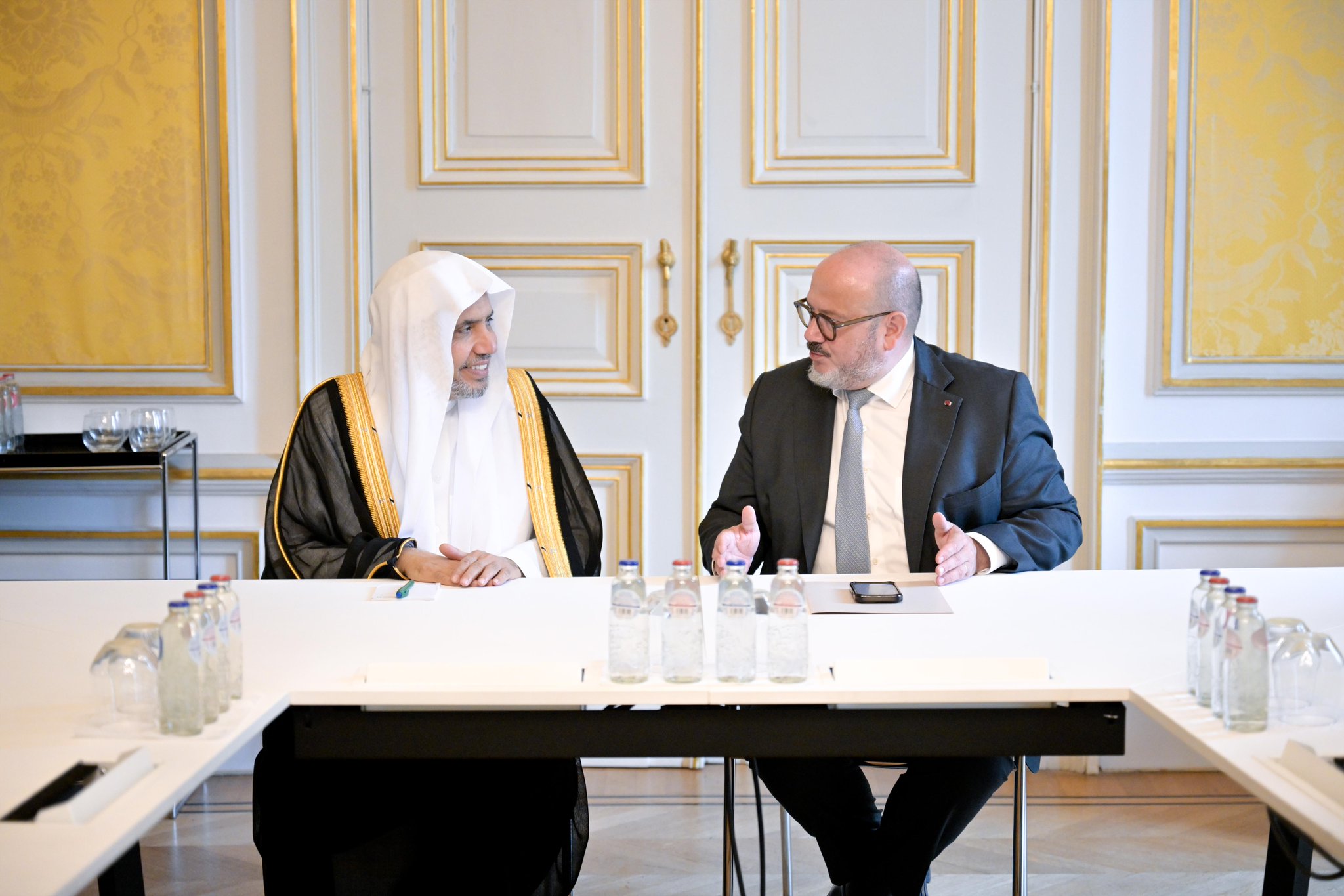 The Belgian Ministry of the Interior, in the presence of H.E. Mr. Bernard Quintin, Minister of the Interior, hosted H.E. Sheikh Dr. Mohammed Al-Issa