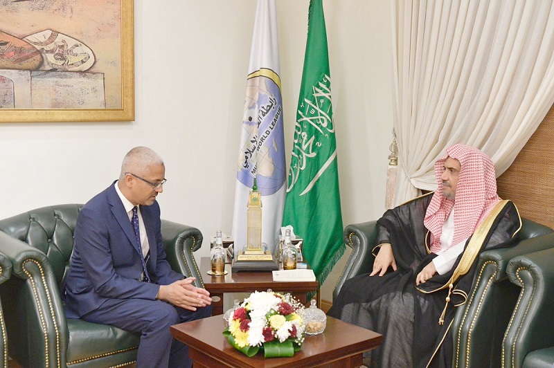 D. Mohammad Alissa avec l’Ambassadeur d’Australie au Royaume d’Arabie Saoudite