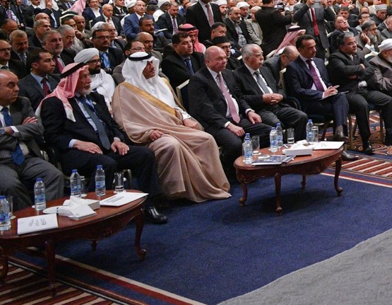 معالي الأمين العام لـ ‫رابطة العالم الإسلامي الشيخ الدكتور محمد العيسى يتحدث اليوم في العاصمة الأردنية ‫عمان