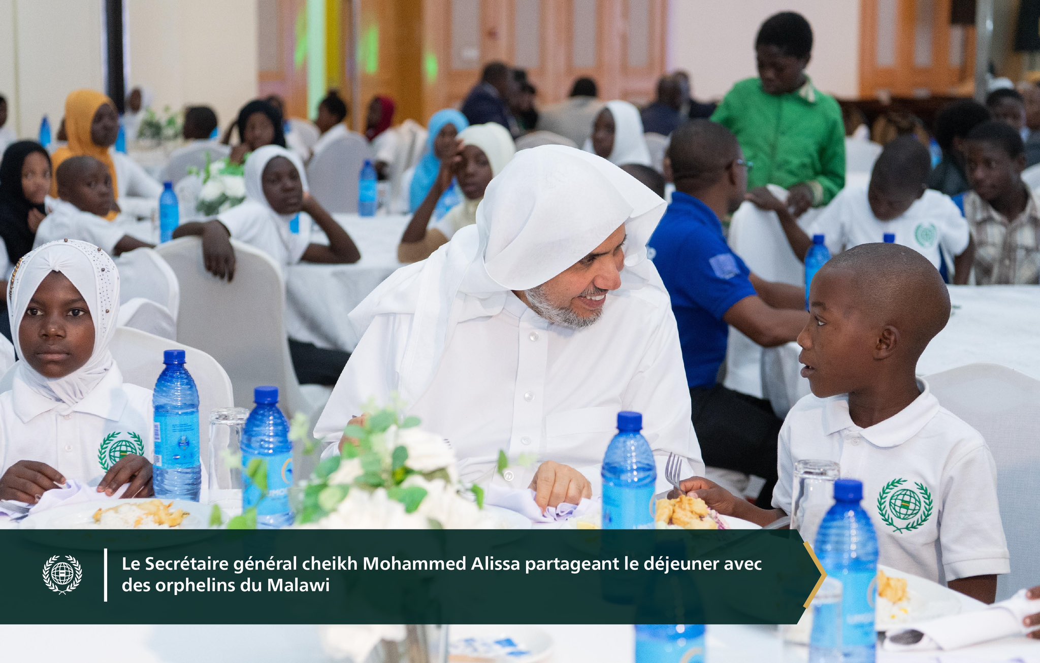 En hommage aux 6000 orphelins pris en charge par la Ligue, la Ligueislamiquemondiale a célébré ses programmes destinés aux orphelins en République du Malawi