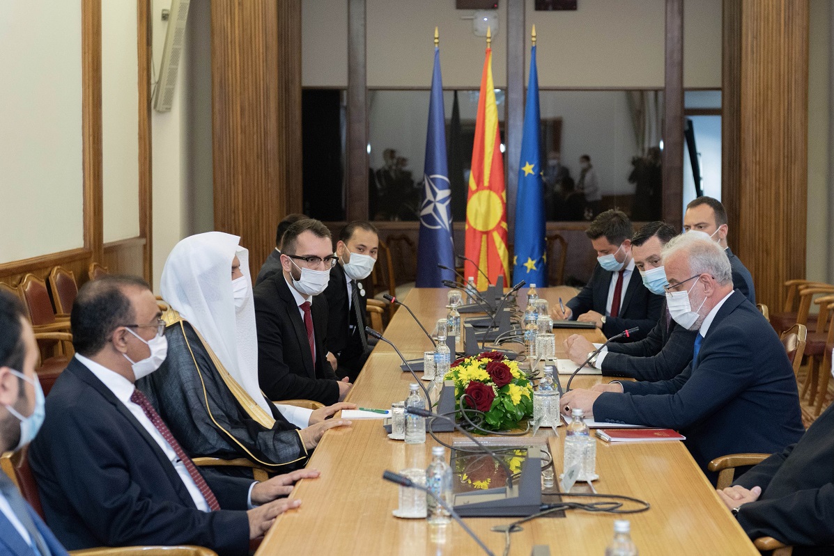 Le Président du Parlement de Macédoine du Nord, Talat Shaveri a reçu aujourd’hui Mohammed Alissa au Parlement
