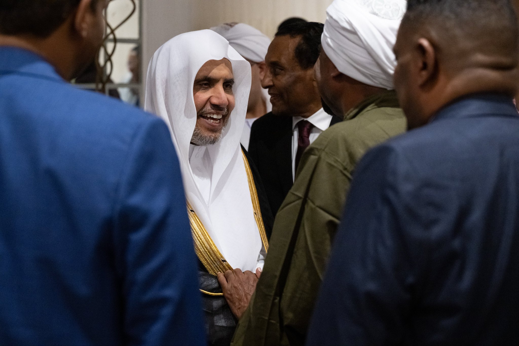 ‏التقى معالي الأمين العام، رئيس هيئة علماء المسلمين، فضيلة الشيخ د.⁧‫محمد العيسى‬⁩ ⁦‬⁩، وفدَ علماء جمهورية السودان