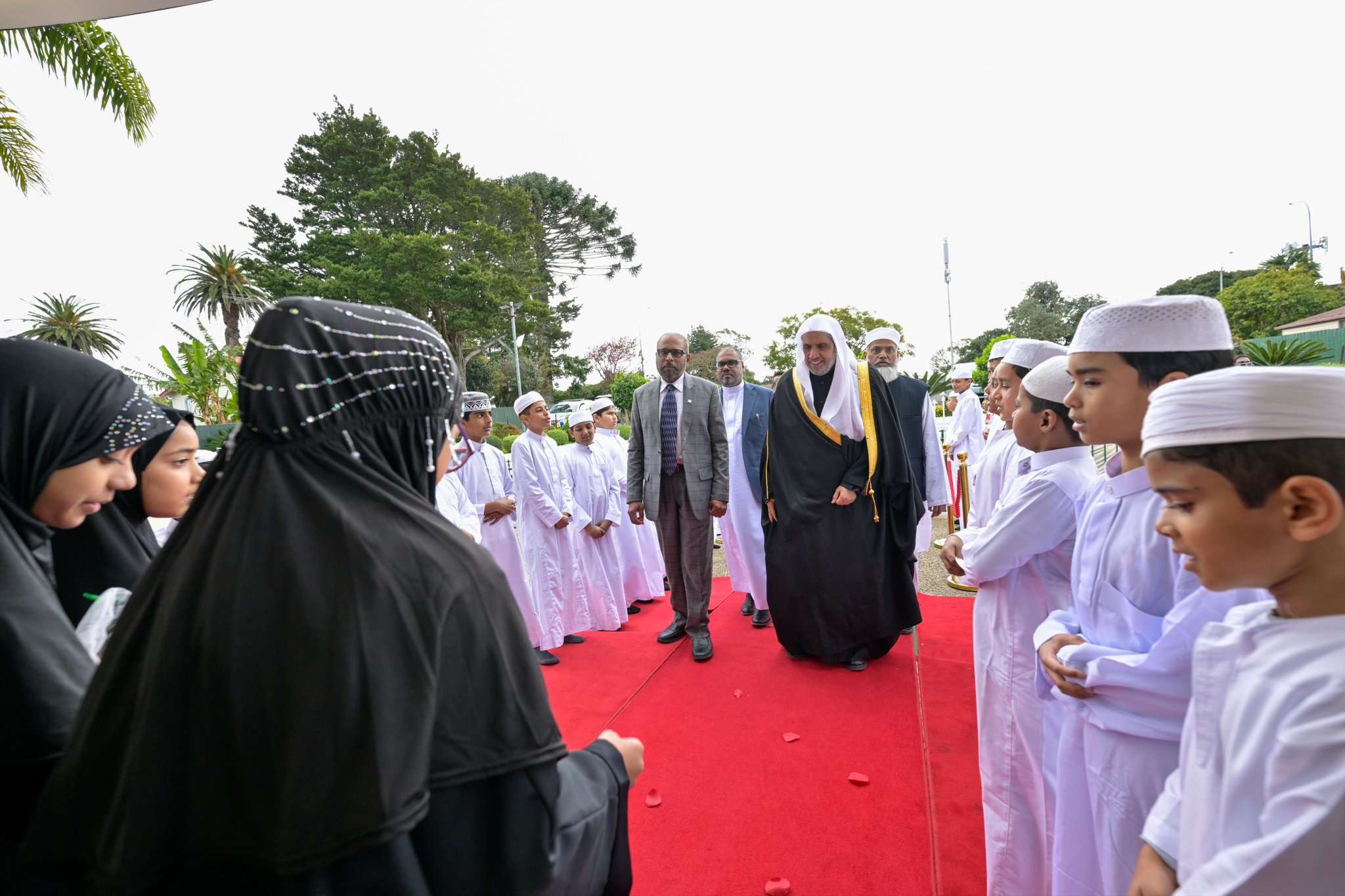 El Secretario General, el Sheij Dr. Mohammed bin Abdulkarim Al-Issa , visitará la mezquita más grande de Nueva Zelanda, la Mezquita Al-Mustafa