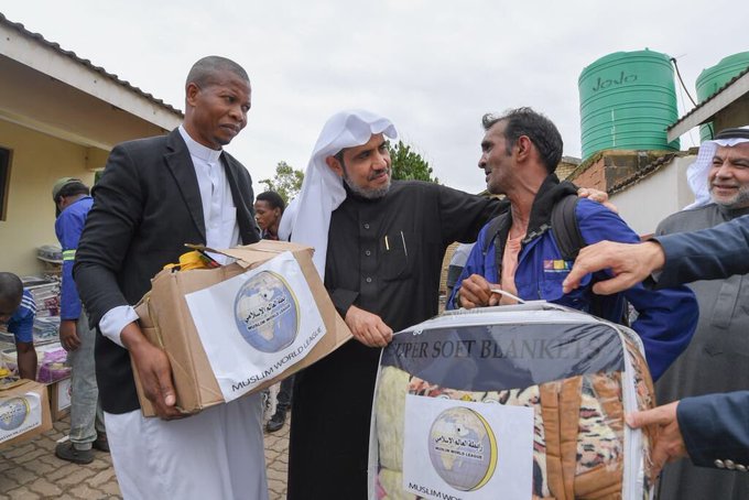 The Muslim World League's community aid programs in Comoros have reached 1.1+ million individuals