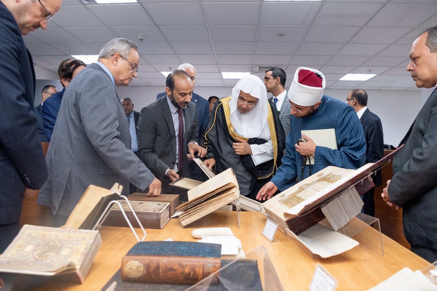 Excellency Sheikh Dr. Mohammed Alissa, Secretary-General of the MWL, delivered a lecture on the East and the West at the Bibliotheca Alexandrina.