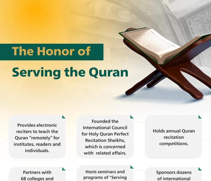 The honor of serving the Holy Quran