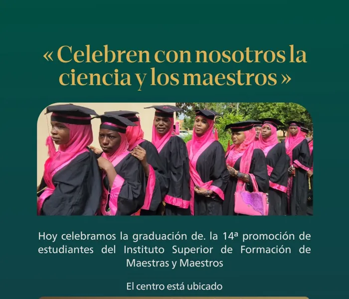 Está basado en normas internacionales y está sujeto a procedimientos y supervisión gubernamental: Celebra con nosotros la graduación de la 14ª promoción del Instituto de Formación de Maestras y Maestros afiliado a la Ligadel Mundo Islamico en Niamey, Níger :
