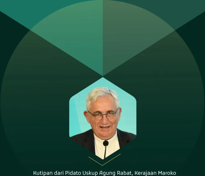 Kutipan dari Pidato Uskup Agung Rabat, Kerajaan Maroko, Kardinal Cristóbal López Romero, pada Konferensi Internasional: "Iman dalam Dunia yang Berubah":