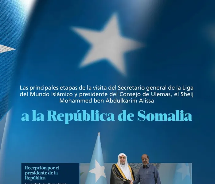 Las principales etapas de la visita a Somalia del Secretario General, presidente del Consejo de Ulemas, Sheij Dr. Mohammed Al-Issa