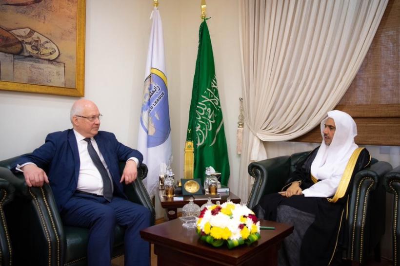 He The Mwls Secretary General Sheikh Dr Mohammad Alissa Met This Morning He The Advisor Of
