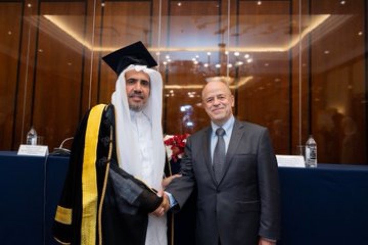 He Dr Mohammad Alissa Was Awarded An Honorary Phd Muslim World League