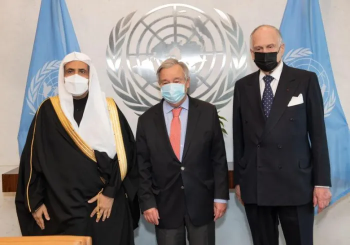 The UN’s antonioguterres met with Mohammed Alissa