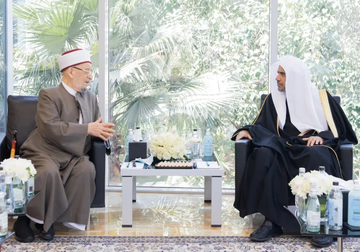 Mohammad Alissa a reçu Ahmed Al-Taha pdt du Comité irakien de jurisprudence islamique