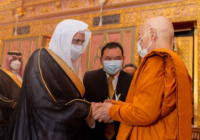 Mohammad Alissa a rencontré un dirigeant bouddhiste en Thaïlande, qui a été ravi de sa visite