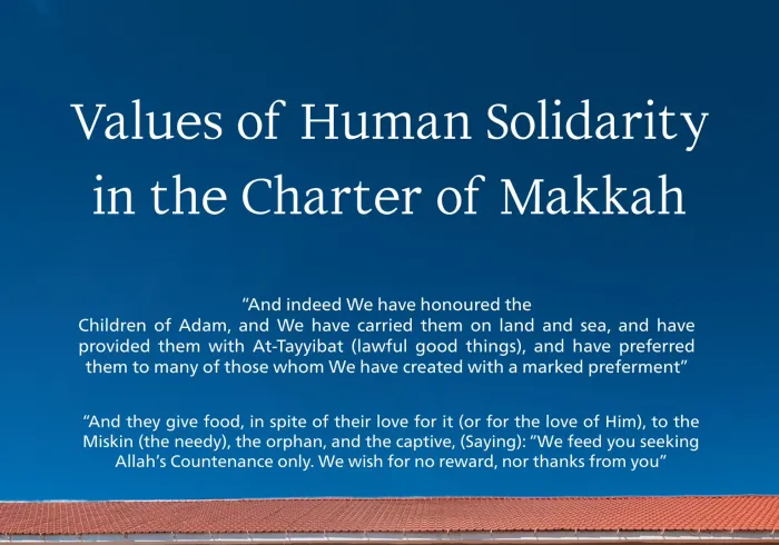 Human Solidarity in the Charter Of Makkah
