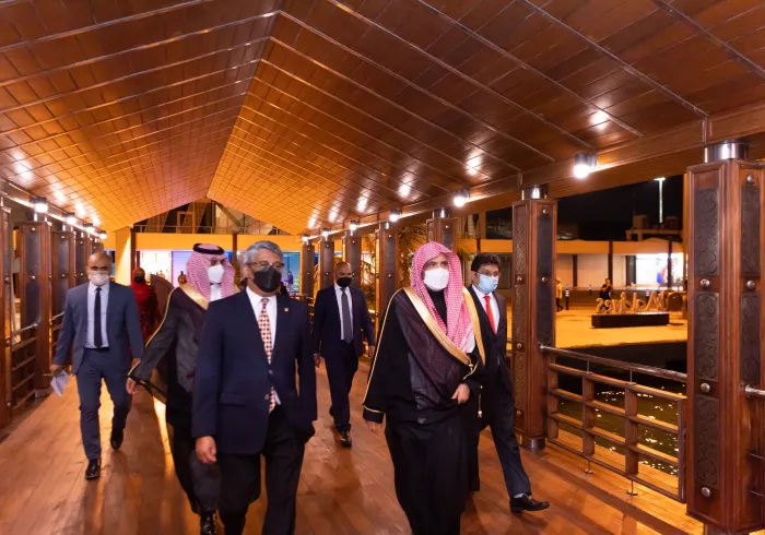 Sur invitation du Président des Maldives Mohammad Alissa est arrivé avec une délégation