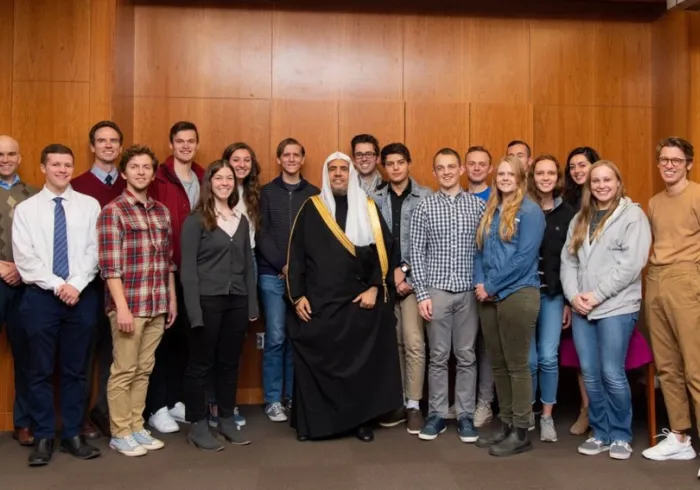 Last month in Utah, HE Dr. Mohammad Alissa engaged in a fruitful discussion with students from BYUKennedyCtr on how people from all faiths can work together to build a better future