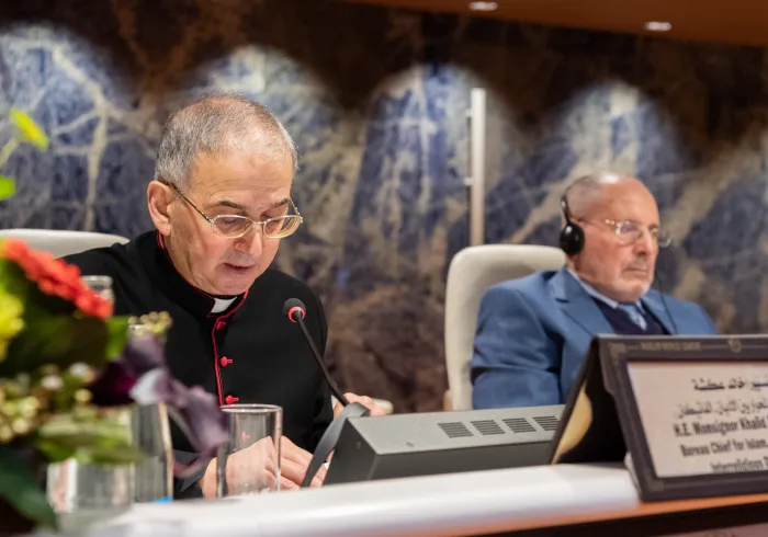 ”میثاق مکہ عالمی امن کے لئے امید کی نئی کرن ہے“۔مونسینور خالد عکشہ