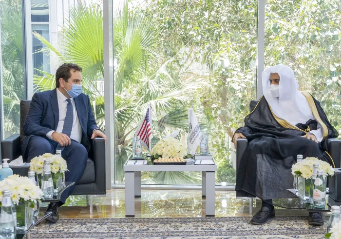 HE Dr. Mohammad Alissa met with the US Deputy Secretary of State for Arabian Peninsula Affairs, Mr. Daniel Benaim