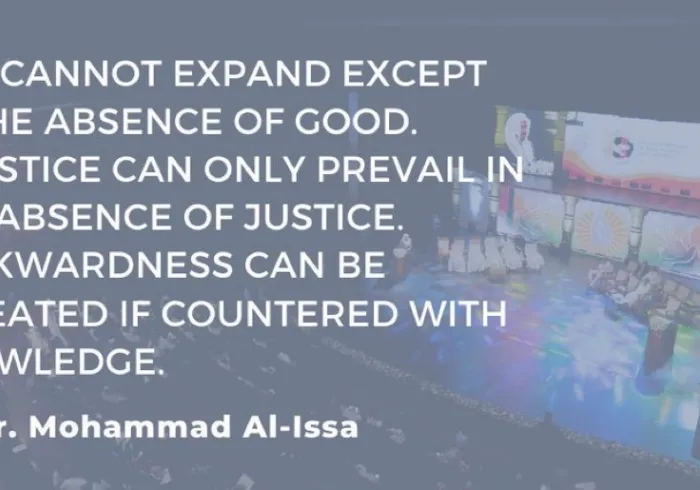 Evil cannot expand except in the absence of good