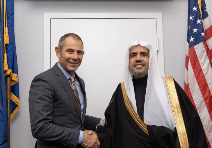 Au siège du Congrès américain le D.Mohammad Alissa a été reçu par l’adjoint John Curtis.