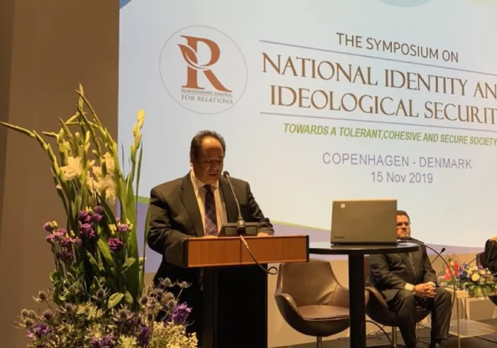 President of the Foundation Dialogue for Peace @Aamirbrobygger joins today's Symposium on National Identity and Ideological Security NIIS2019 MWL in Denmark