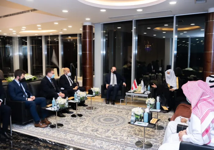 Mohammad Alissa a reçu le Prt de la Commission islamique d’Autriche M. Umt Voral et sa délégation pour traiter de sujet d’intérêt commun et établir une collaboration.