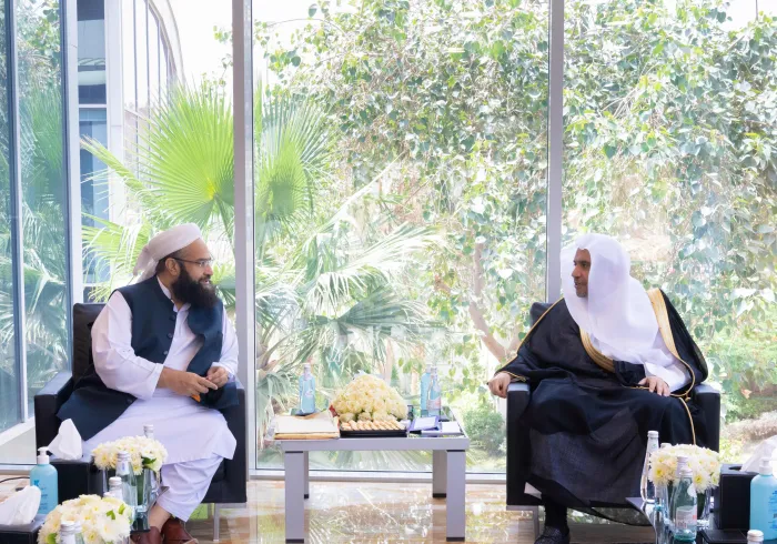 Mohammad Alissa a rencontré le prt du Conseil des savants du Pakistan et le représentant spécial du Premier Ministre pakistanais pour l’harmonie et les affaires du Moyen-Orient cheikh Hafid Mohamed Tahar Achrafi.