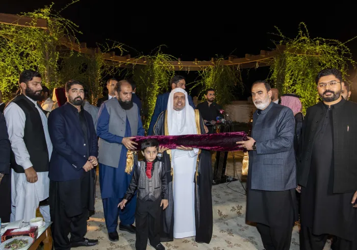 célèbrent la visite de Mohammad Alissa en présence de responsables religieux, politiques et diplomatiques