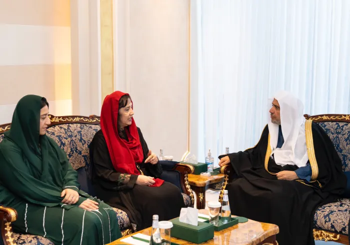 Yang Mulia Sekretaris Jenderal LMD, Ketua Asosiasi Ulama Muslim, Syekh Dr. Mohammed Al-Issa